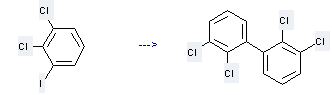 Benzene,1,2-dichloro-3-iodo- can be used to produce 2,2',3,3'-tetrachlorobiphenyl